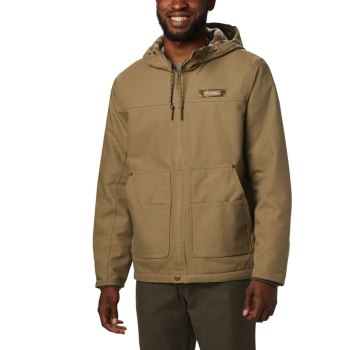 Columbia Jas Heren, PHG Rough Tail Work Hooded Bruin, 10ARJTGFV